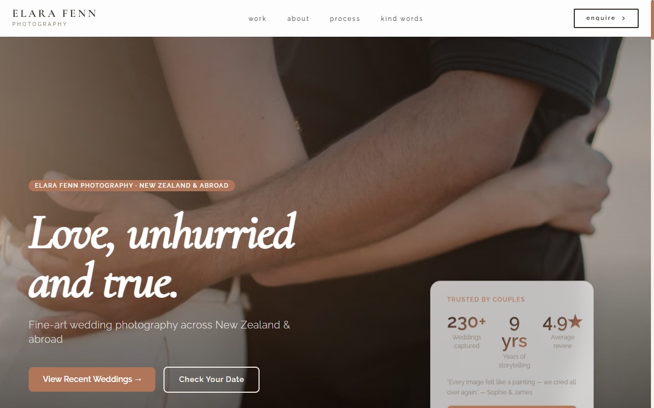 Elara Fenn — website generated by Zoobicon